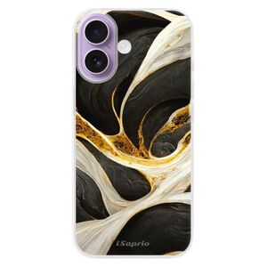 Silikonové pouzdro iSaprio - Black and Gold - iPhone 17 obraz
