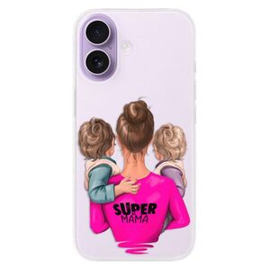 Silikonové pouzdro iSaprio - Super Mama - Two Boys - iPhone 17 obraz