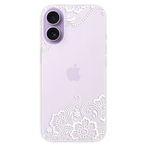 Silikonové pouzdro iSaprio - White Lace 02 - iPhone 17 obraz