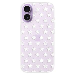 Silikonové pouzdro iSaprio - Stars Pattern - white - iPhone 17 obraz