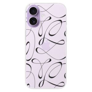 Silikonové pouzdro iSaprio - Fancy - black - iPhone 17 obraz