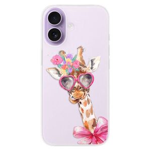 Silikonové pouzdro iSaprio - Lady Giraffe - iPhone 17 obraz