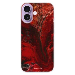 Silikonové pouzdro iSaprio - RedMarble 17 - iPhone 17 obraz