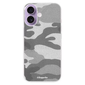 Silikonové pouzdro iSaprio - Gray Camuflage 02 - iPhone 17 obraz