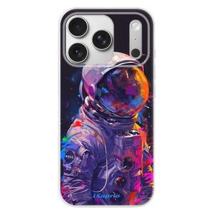 Silikonové pouzdro iSaprio - Neon Astronaut - iPhone 17 Pro obraz