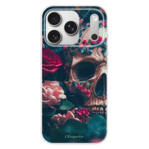 Silikonové pouzdro iSaprio - Skull in Roses - iPhone 17 Pro obraz