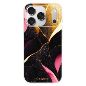 Silikonové pouzdro iSaprio - Gold Pink Marble - iPhone 17 Pro obraz