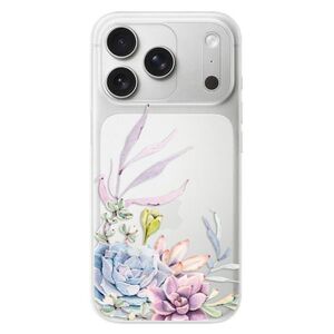 Silikonové pouzdro iSaprio - Succulent 01 - iPhone 17 Pro obraz