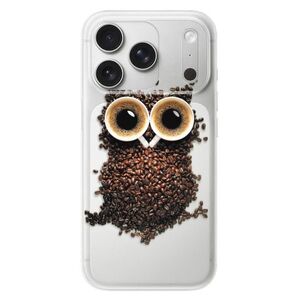 Silikonové pouzdro iSaprio - Owl And Coffee - iPhone 17 Pro obraz