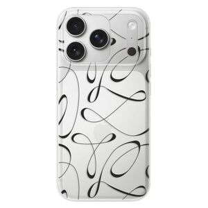 Silikonové pouzdro iSaprio - Fancy - black - iPhone 17 Pro obraz