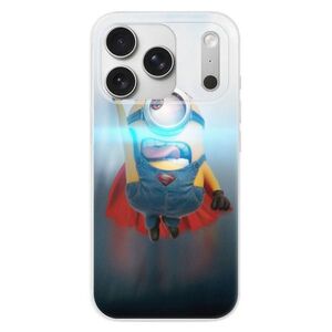 Silikonové pouzdro iSaprio - Mimons Superman 02 - iPhone 17 Pro obraz