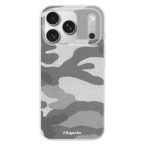 Silikonové pouzdro iSaprio - Gray Camuflage 02 - iPhone 17 Pro obraz