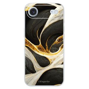 Silikonové pouzdro iSaprio - Black and Gold - iPhone 17 Air obraz