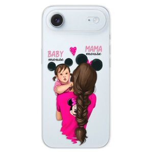 Silikonové pouzdro iSaprio - Mama Mouse Brunette and Girl - iPhone 17 Air obraz