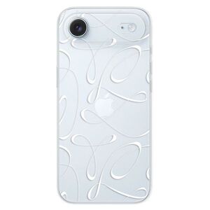 Silikonové pouzdro iSaprio - Fancy - white - iPhone 17 Air obraz