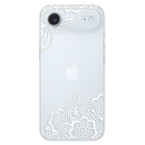 Silikonové pouzdro iSaprio - White Lace 02 - iPhone 17 Air obraz