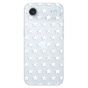 Silikonové pouzdro iSaprio - Stars Pattern - white - iPhone 17 Air obraz