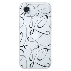Silikonové pouzdro iSaprio - Fancy - black - iPhone 17 Air obraz