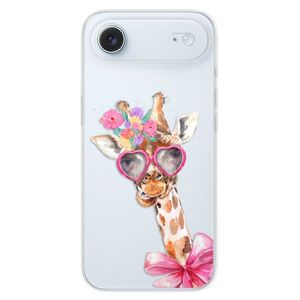 Silikonové pouzdro iSaprio - Lady Giraffe - iPhone 17 Air obraz