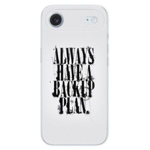 Silikonové pouzdro iSaprio - Backup Plan - iPhone 17 Air obraz