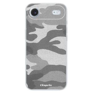Silikonové pouzdro iSaprio - Gray Camuflage 02 - iPhone 17 Air obraz