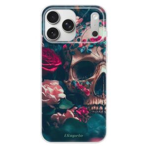 Silikonové pouzdro iSaprio - Skull in Roses - iPhone 17 Pro Max obraz