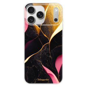 Silikonové pouzdro iSaprio - Gold Pink Marble - iPhone 17 Pro Max obraz