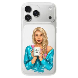 Silikonové pouzdro iSaprio - Coffe Now - Blond - iPhone 17 Pro Max obraz