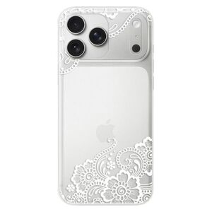 Silikonové pouzdro iSaprio - White Lace 02 - iPhone 17 Pro Max obraz