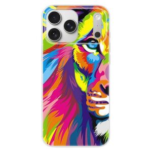 Silikonové pouzdro iSaprio - Rainbow Lion - iPhone 17 Pro Max obraz