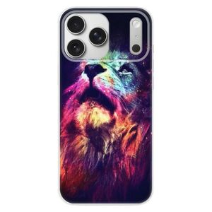 Silikonové pouzdro iSaprio - Lion in Colors - iPhone 17 Pro Max obraz