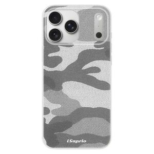 Silikonové pouzdro iSaprio - Gray Camuflage 02 - iPhone 17 Pro Max obraz