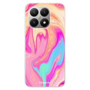 Silikonové pouzdro iSaprio - Orange Liquid - Xiaomi 15T obraz
