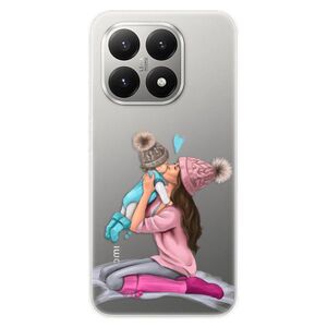 Silikonové pouzdro iSaprio - Kissing Mom - Brunette and Boy - Xiaomi 15T obraz