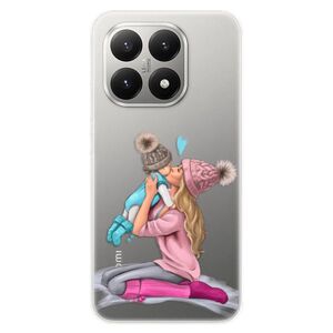Silikonové pouzdro iSaprio - Kissing Mom - Blond and Boy - Xiaomi 15T obraz