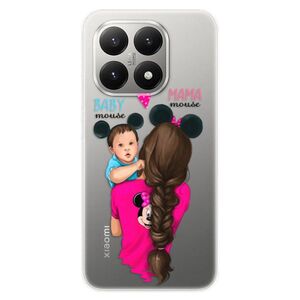 Silikonové pouzdro iSaprio - Mama Mouse Brunette and Boy - Xiaomi 15T obraz