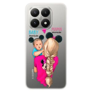 Silikonové pouzdro iSaprio - Mama Mouse Blonde and Boy - Xiaomi 15T obraz