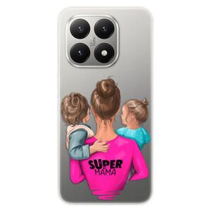 Silikonové pouzdro iSaprio - Super Mama - Boy and Girl - Xiaomi 15T obraz