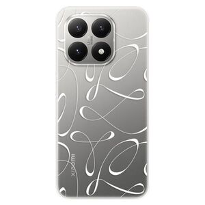 Silikonové pouzdro iSaprio - Fancy - white - Xiaomi 15T obraz