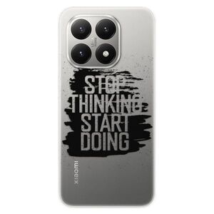 Silikonové pouzdro iSaprio - Start Doing - black - Xiaomi 15T obraz