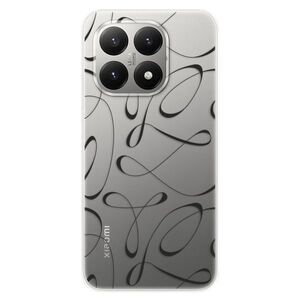 Silikonové pouzdro iSaprio - Fancy - black - Xiaomi 15T obraz