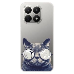 Silikonové pouzdro iSaprio - Crazy Cat 01 - Xiaomi 15T obraz