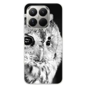Silikonové pouzdro iSaprio - BW Owl - Xiaomi 15T Pro obraz