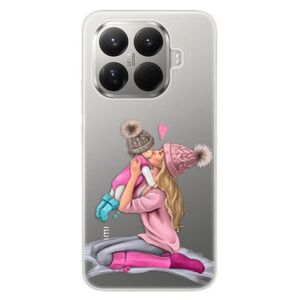 Silikonové pouzdro iSaprio - Kissing Mom - Blond and Girl - Xiaomi 15T Pro obraz