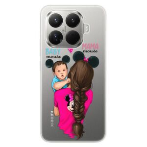 Silikonové pouzdro iSaprio - Mama Mouse Brunette and Boy - Xiaomi 15T Pro obraz