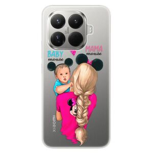 Silikonové pouzdro iSaprio - Mama Mouse Blonde and Boy - Xiaomi 15T Pro obraz