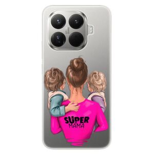 Silikonové pouzdro iSaprio - Super Mama - Two Boys - Xiaomi 15T Pro obraz