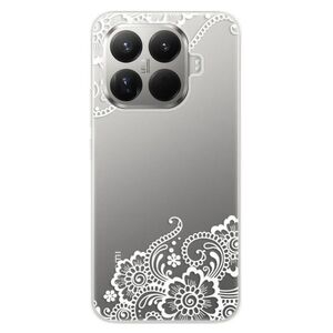 Silikonové pouzdro iSaprio - White Lace 02 - Xiaomi 15T Pro obraz