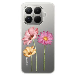 Silikonové pouzdro iSaprio - Three Flowers - Xiaomi 15T Pro obraz