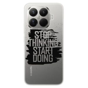 Silikonové pouzdro iSaprio - Start Doing - black - Xiaomi 15T Pro obraz